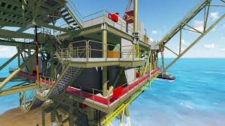 WELLHEAD PLATFORM ANIMATION [upl. by Muscolo774]