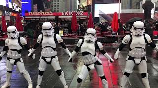 Boogie Storm FLASH MOB IN NEW YORK CITY TIME SQUARE [upl. by Ennaul]