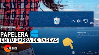 Poner Papelera de Reciclaje en Barra de Tareas Windows 10 🔵 [upl. by Nahgen447]