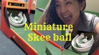 Miniature Skee Ball Mini Electronic Game by Basic Fun [upl. by Estella389]