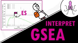 How to interpret GSEA results and plot  simple explanation of ES NES leading edge and more [upl. by Aciamaj]