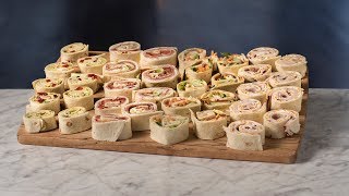 Sandwich Pinwheels  4 Ways [upl. by Grindlay803]