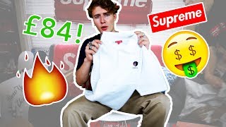 I SPENT £84 ON SUPREME CRAZIEST HYPEBEAST UNBOXING [upl. by Arica98]