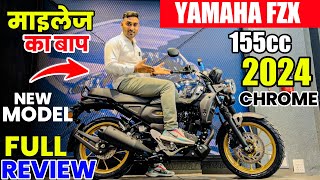 All New Yamaha Fzx 150 Chrome Edition 2024 Model New🔥Update On Road price amp Features Detail Review￼ [upl. by Eelrefinnej]