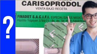 CARISOPRODOL para que sirve el Carisoprodol y como se toma Relajante Muscular  Todo Y MAS 💊 [upl. by Fachini]