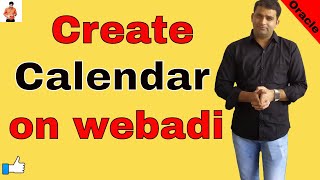 how to create Calendar on any column in webadi  Oracle Shooter [upl. by Leile]