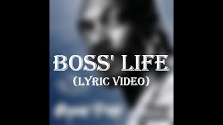 Snoop Dogg ft Nate Dogg  Boss Life Lyrics [upl. by Sairtemed127]