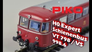 PIKO V055 H0 Expert Schienenbus  Modellvorstellung [upl. by Aday]