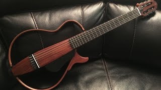 Yamaha Silent Guitar SLG200N [upl. by Aerdnaxela]