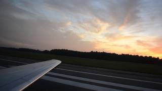 HD American Eagle EMB145 Sunrise Takeoff Richmond International Airport RIC [upl. by Ahsaela434]