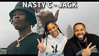 AMERICANS REACT TO NASTY C  JACK [upl. by Dyane]