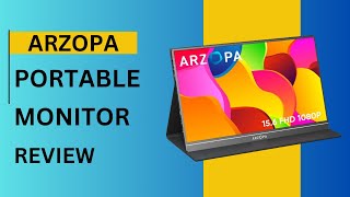 ARZOPA Portable Monitor Review [upl. by Arretahs]