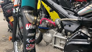 Yamaha Crypton Modificado al 150 😱 Detalles y prueba de Manejo 🚀 [upl. by Krenek]