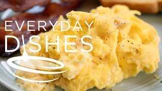 How to Make Fluffy Scrambled Eggs [upl. by Ninnette]