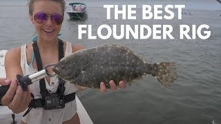 The BEST FLOUNDER RIG LIVE BAIT  How to Tie the Best Flounder Rig [upl. by Bliss291]