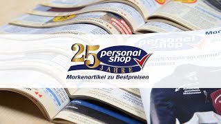 Personalshop feiert 25 Jahre Jubiläum [upl. by Schnabel]