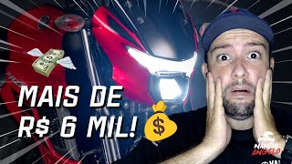 NOVA FAZER 250 FZ25  O FAROL CUSTA MAIS DE 6 MIL REAIS 😱 [upl. by Enttirb265]