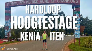 Hoogtestage Kenia 🇰🇪 hardlopen in Iten [upl. by Neivad494]