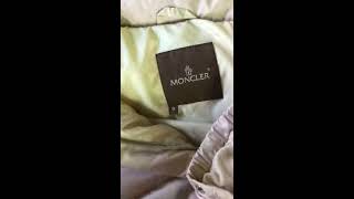 MONCLER（モンクレール）ダウンジャケット口紅・ファンデーション・他・全体の汚れシミ抜き② 【ダウンジャケットシミ抜きクリーニング】 宅配クリーニング せんたく屋太郎 [upl. by Dearden]