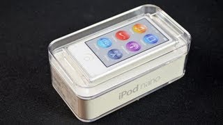 Apple iPod nano 7th Generation Unboxing amp Review [upl. by Nauqahs561]