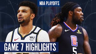 NUGGETS vs CLIPPERS GAME 7  Full Highlights  2020 NBA PLAYOFFS [upl. by Einnoj651]