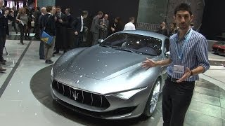 Maserati Alfieri Concept al Salone di Ginevra [upl. by Nylirret458]