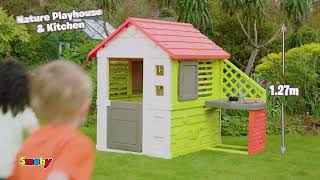 Smoby Sweety Corner Playhouse amp Nature Playhouse and Kitchen [upl. by Erdnoed]