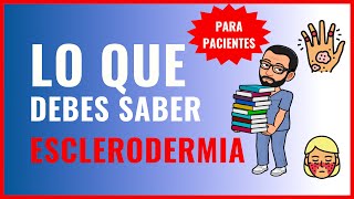 Esclerodermia y morfea lo que debes sabes [upl. by Fitting384]