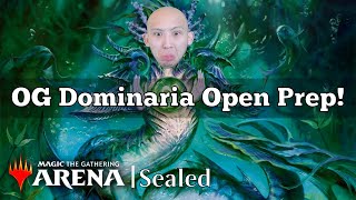 OG Dominaria Open Prep  Golden God  Dominaria Sealed  MTG Arena [upl. by Ibson]