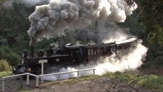 Steam Trains in the Hills  Puffing Billy Railway Australian Trains [upl. by Hadrian]