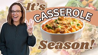 3 NEW Cozy Casseroles for COLD weather Winner Dinners 181 [upl. by Ximena]