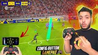 How To Play eFootBall 2024 Mobile with the GamePad Config  Pes 24 Gamepad X3 joystick [upl. by Eirojram]