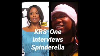 KRSOne Interviews Spinderella [upl. by Yellehs]