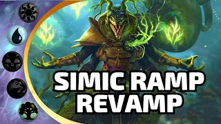 🔵🟢Played For Hours to Perfect Simic Ramp  MTG Arena Standard Deck List Wilds of Eldraine WOE [upl. by Hilten]