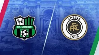 LIVE Sassuolo vs Spezia  Coppa Italia [upl. by Airdnas574]