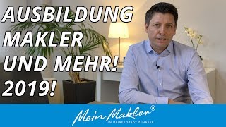 Mein Makler Immobilienwissen  Wie werde ich Immobilienmakler [upl. by Baldwin]