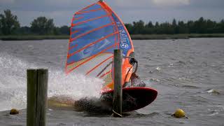 Windsurfing Belterwijde Gaastra duo  23 August 2020 [upl. by Hijoung]