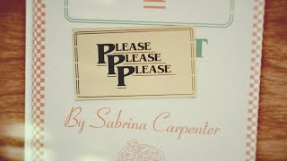 Sabrina Carpenter  Please Please Please Lyric Video [upl. by Ann-Marie]