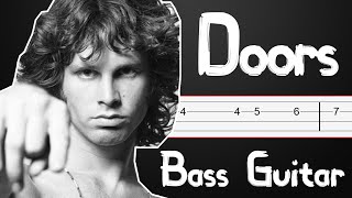 Hello I Love You  The Doors Bass Guitar Tabs [upl. by Gupta369]