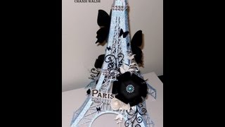 3D Pen Art  Draw the Eiffel Tower  Crafts14 [upl. by Diarmuid]