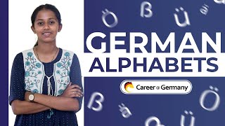 German Alphabets  Learn German with CareerGermany [upl. by Domella]