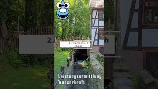 Was steckt drin Einfache Methode zur Leistungsermittlung diy hydropower handwerk machine [upl. by Manvil]