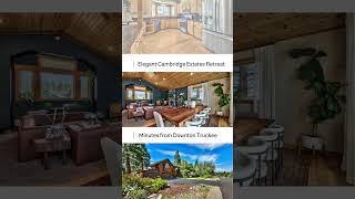 Elegant Cambridge Estates Retreat  15449 Sudsbury Circle Truckee CA [upl. by Adnole395]