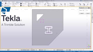 Astuce Tekla Structures  Macro  Décalage [upl. by Hickie]