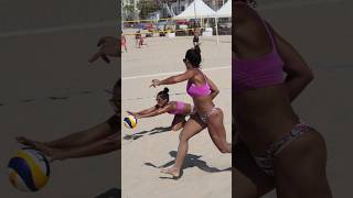 Esplendor de Verano Voleibol Playa Femenino en Acción 🌴🏐 [upl. by Abeu]