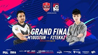 F2TEKKZ VS M10 USTUN GRAND FINAL FUT 19 CHAMPIONS CUP MARCH [upl. by Hittel]