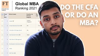 Is CFA better than MBA for finance careers [upl. by Madison671]