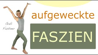 🐰 16 min für aufgeweckte Faszien  ohne Geräte im Stehen [upl. by Kamp63]