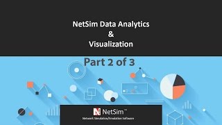 How to analyze and visualize simulation output data in NetSim  Part 2 [upl. by Adirem770]