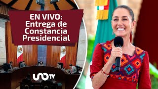 Entrega de constancia de presidenta electa de México a Claudia Sheinbaum [upl. by Naylor]